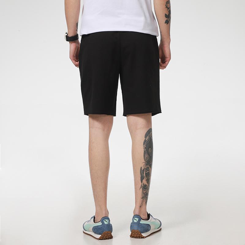 Puma Fitness Training Running Knit Shorts Men Bottoms Black 845866-01