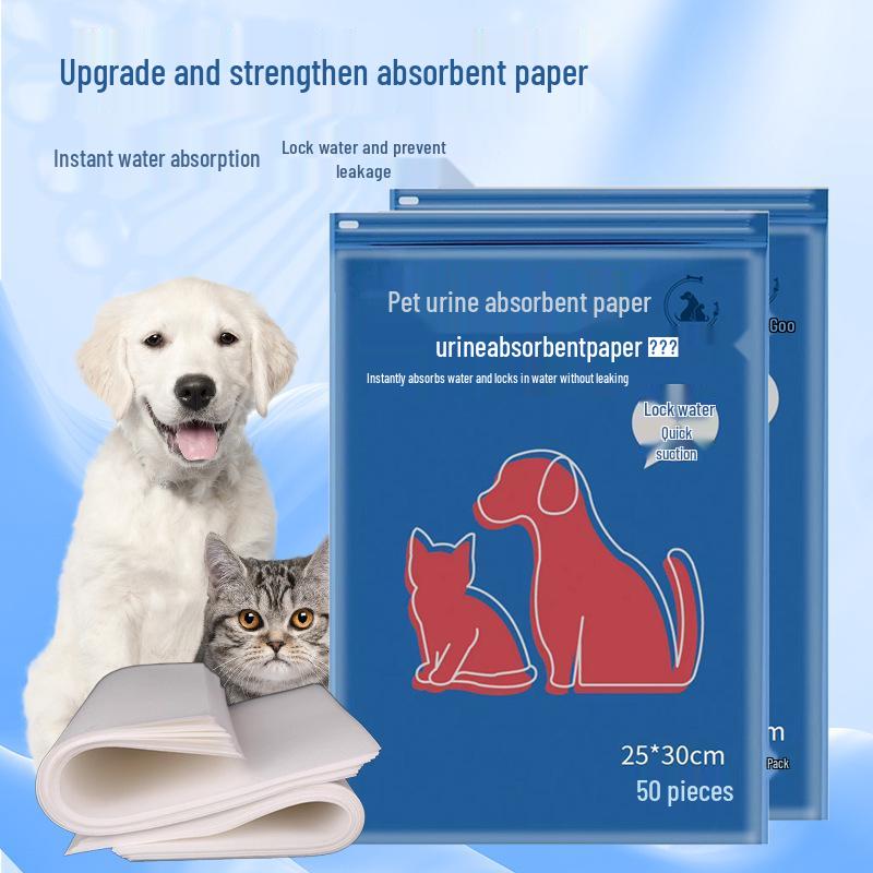Pet Urine Absorption Pad - Quick-Dry Cleaner for Dogs & Cats