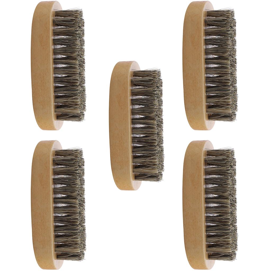 Shoe Shine Brushes Polish Bristles Boots Shoes Leather Care Cleaning Polishing Brush Convenient Nubuck Boot Pig Hair Tool
