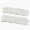 20 Pcs Electric Outle EU Standard Electrical Outlet Baby Safety Anti  Shock Plugs Protector Cover