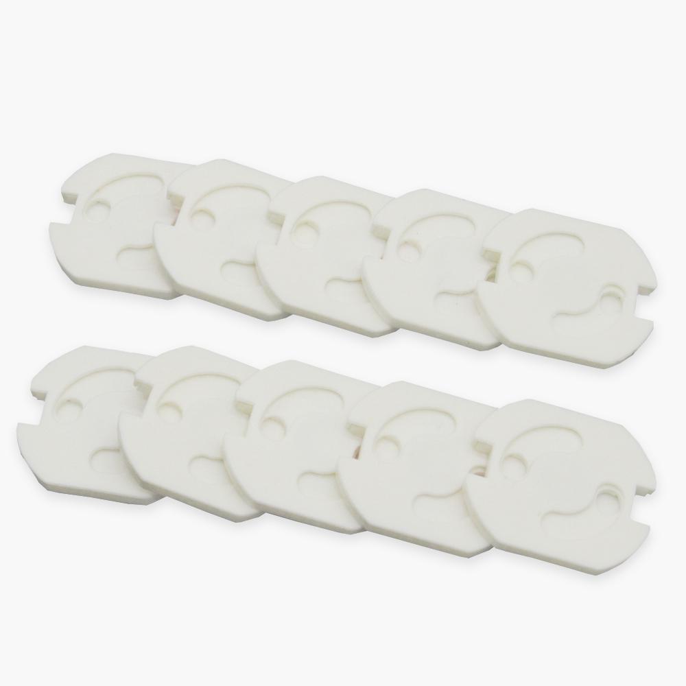 20 Pcs Electric Outle EU Standard Electrical Outlet Baby Safety Anti  Shock Plugs Protector Cover