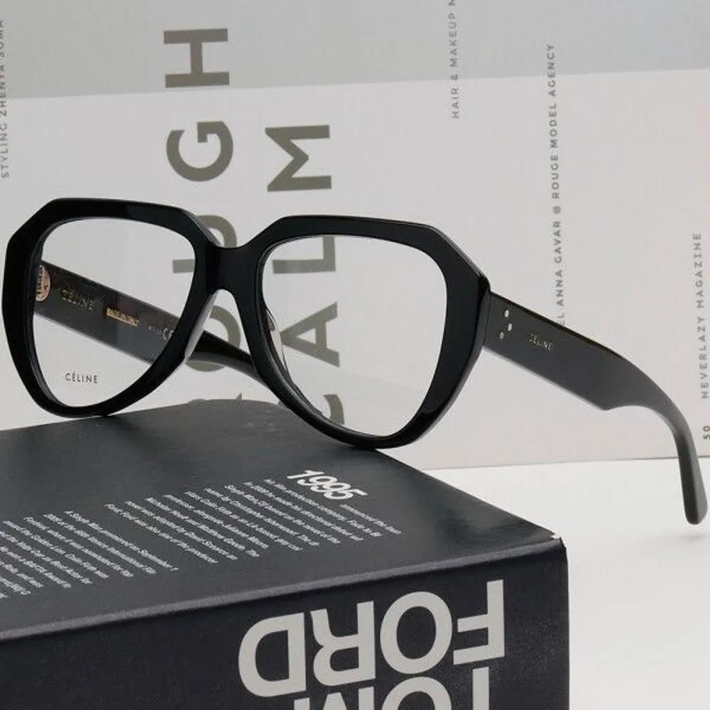 [Celine] Eyeglass Frame CL50016I 001 Aviator Black Horn-rimmed Fashion