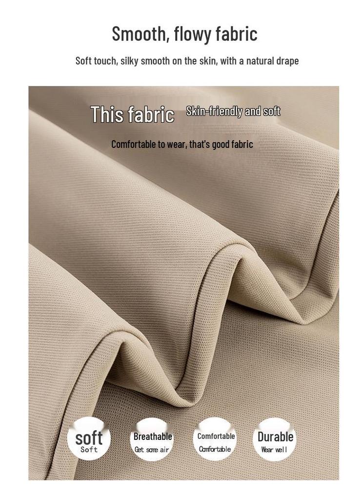 Women's Plus Size High Waist Elastic Pants for Middle-aged and Elderly - Summer Thin, Loose, Seven/Nine-point Grandma Style