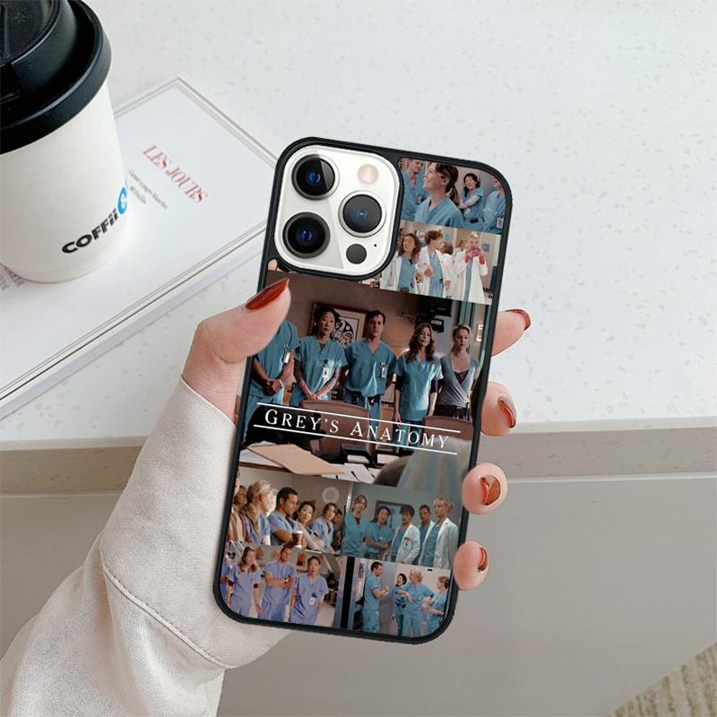 Greys Anatomy Collage Handyhülle Für iPhone 17 Air 16 16e 15 14 plus 11 12 13 pro max Hülle Cover coque
