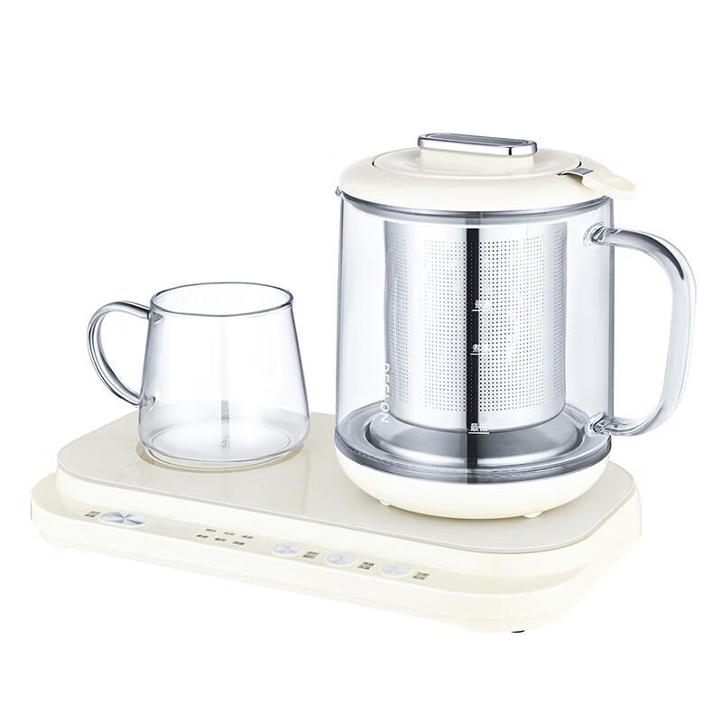 DESLON 1.2L Multi-function Borosilicate Glass Health Kettle