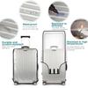 3Pcs Trolley Case Protect Sleeve  PVC Suitcase Protective Case Portable Luggage Protector for Outdoor Travel Protection