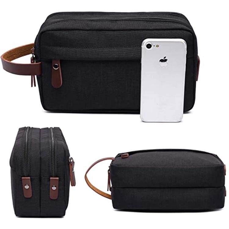 Men's Large Capacity Waterproof Toiletry Bag for Travel and Outdoor Use
