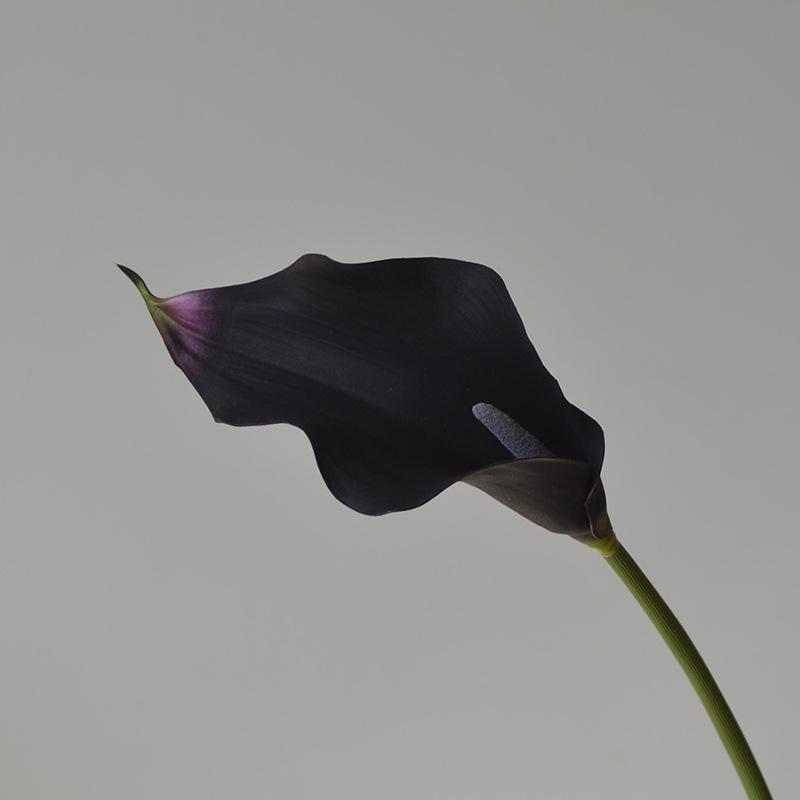Künstliche Calla-Lilie EVA-simulierte Blume Kunstblume weicher Hochzeitsstrauß Heimdekoration