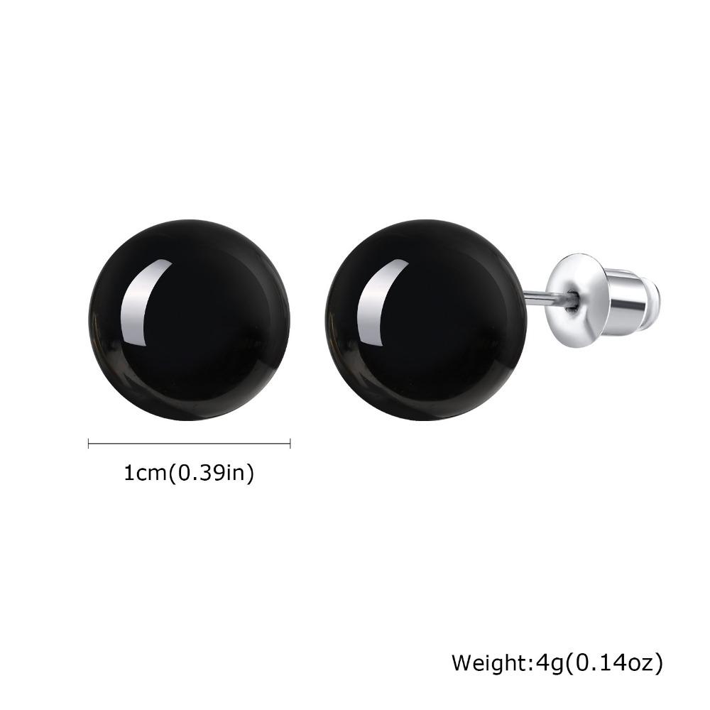 Elegant Stud Earrings Minimalist Fashion Jewelry Upgraded Classic Earrings  Women 1