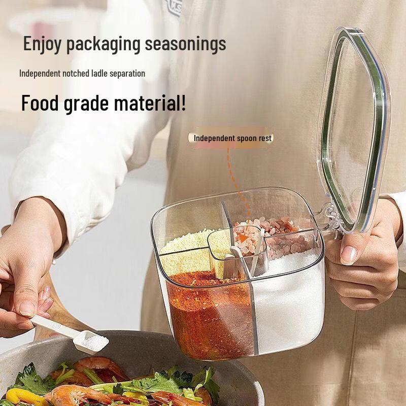 Humou Multi-Compartment Seasoning Box