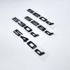 Old Glossy Black Number Letters 520d 525d 528d 530d 535d 540d Emblem Sticker For BMW 5 Series E39 E60 E61 F07 F10 F11 G30 G31