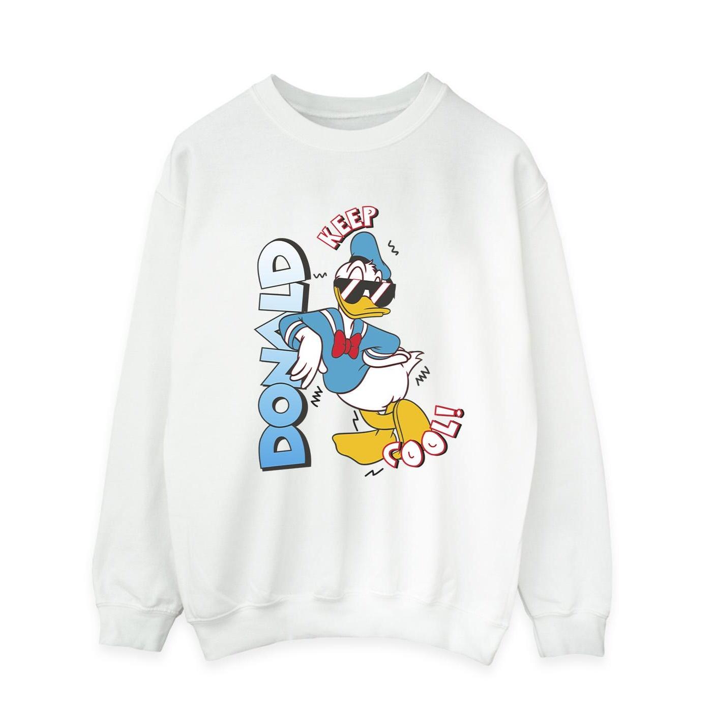 Pertemba Style Loft Disney Mens Donald Duck Cool Sweatshirt XXL wit