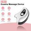 Electric Gua Sha Facial Scraper Microcurrent Neck Massager Vibration Face Lift Firming Skin Care Beauty Tool