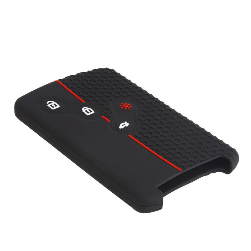 Renault Kadjar Smart 4-Button Silicone Key Cover for Koleos, Duster, Captur