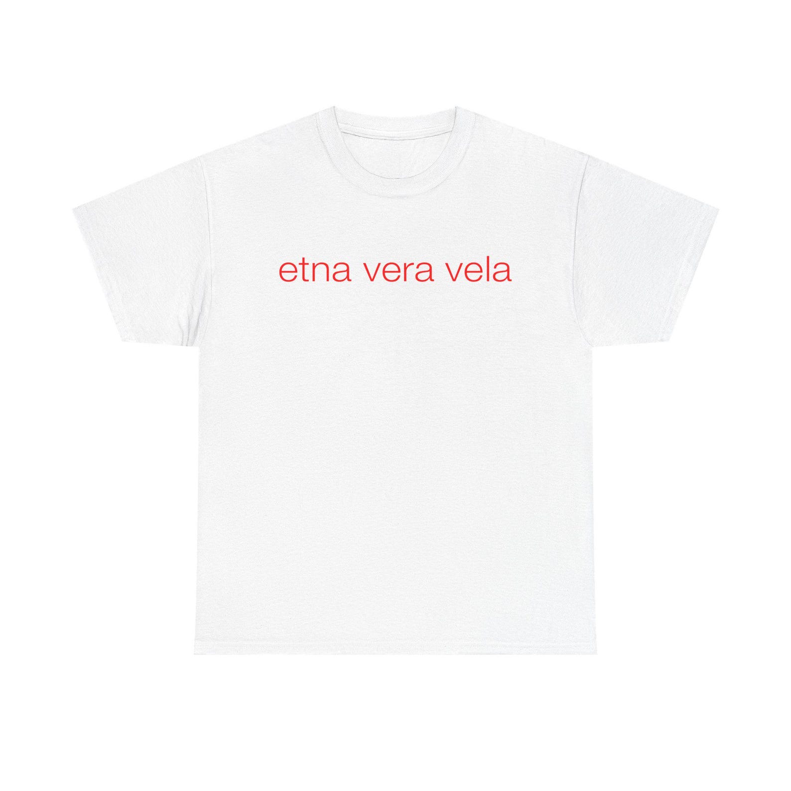 Fakemink Etna Vera Vela Logo T-Shirt Tee Merch XL
