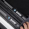 2025 Sıcak Araba İç Kapı Eşiği Şeridi Karbon Çizilmez Koruyucu Çıkartma BMW E46 E90 E60 F30 F10 E39 E36 F20 E87 E90 G30 İçin