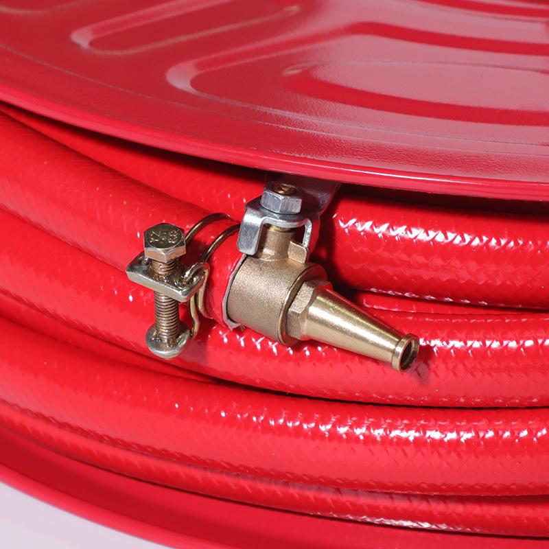 Lightweight High-Pressure Fire Hose Reel: Easy Storage, Quick Extinguishing for Home & Commercial Use