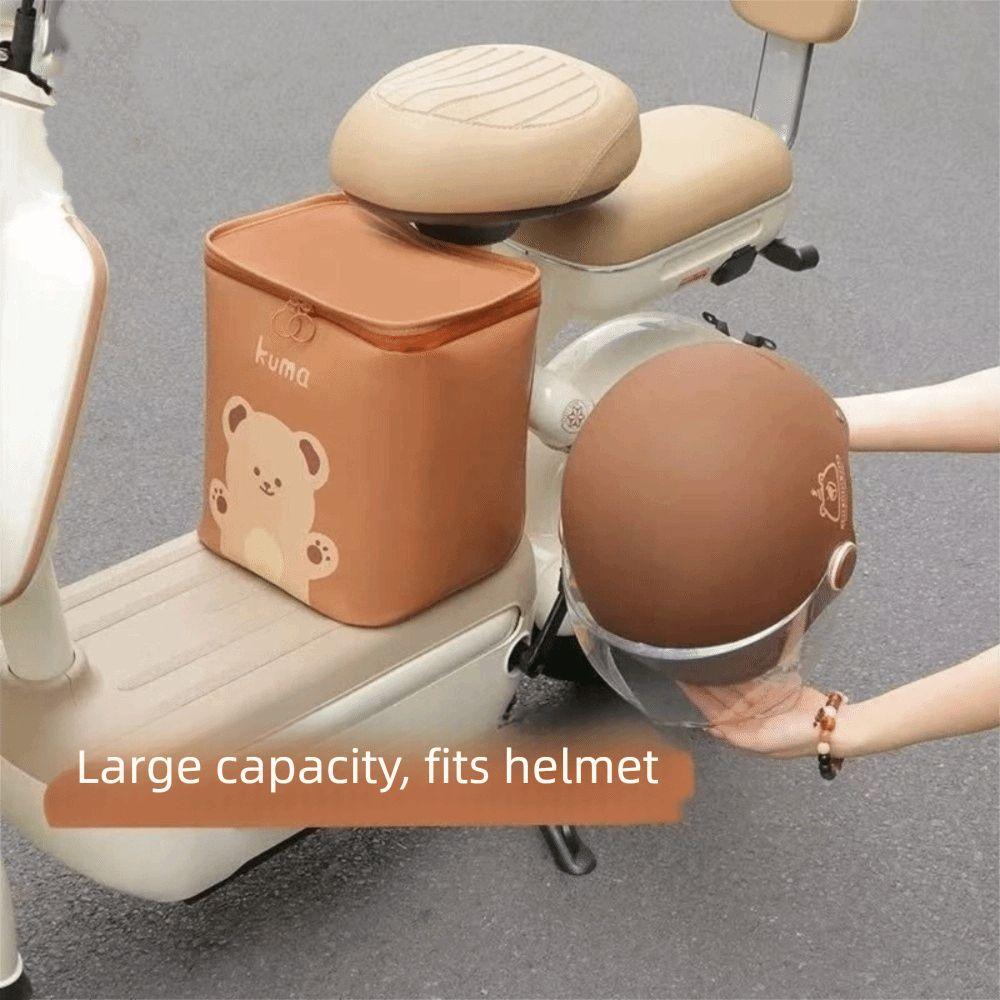 Large Capacity Bicycle Handlebar Bag Cartoon Riding Front Handle Hanging Bag  Outdoor