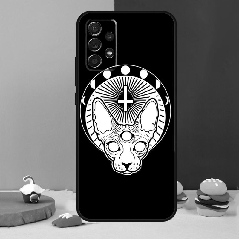 Sphinx Cat Case For Samsung Galaxy A35 A55 A32 A12 A22 A52 A06 A54 A34 A14 A56 A36 A26 A16 A13 A53 A15