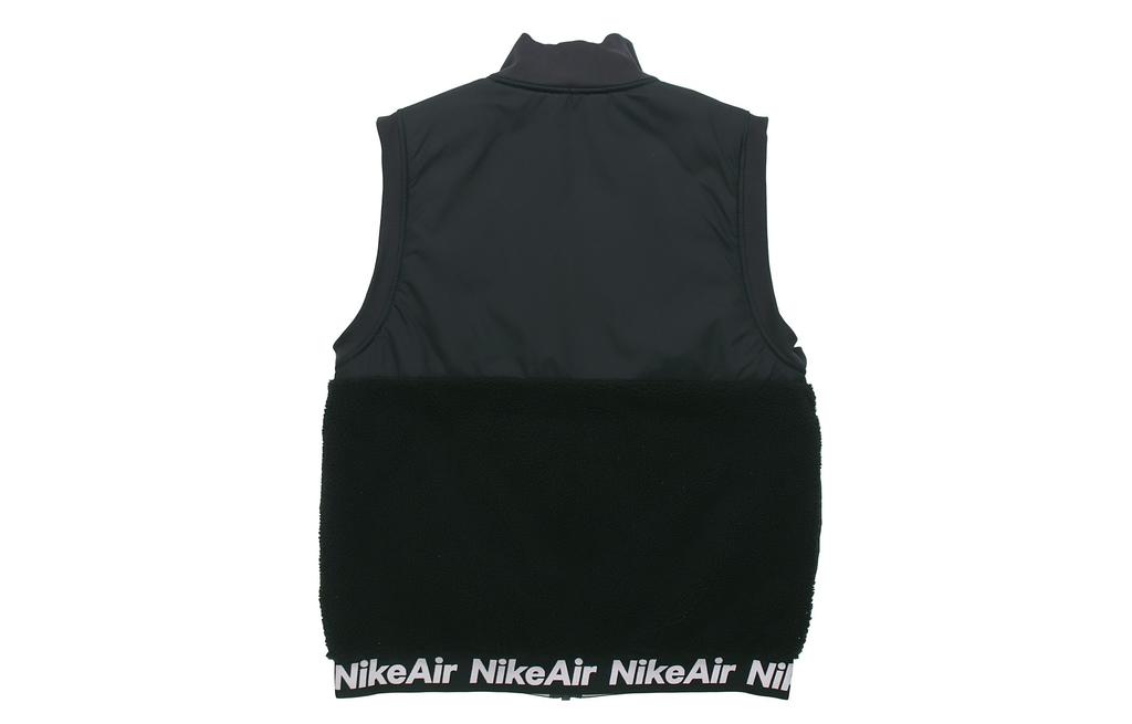 Nike Vests Men's Black Stand Collar Thickened Urban Techwear CU4175-010