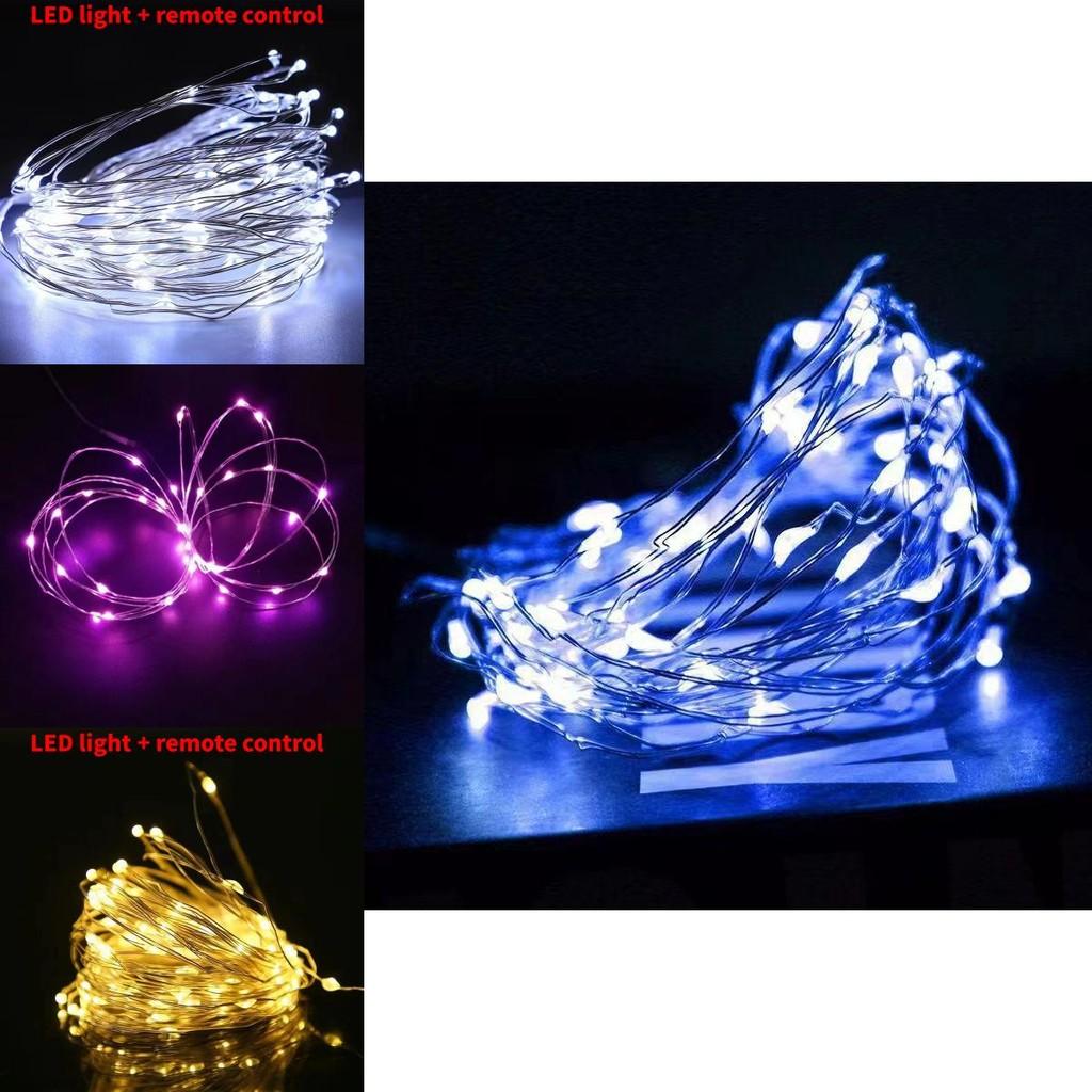 USB Kupfer Lichterkette mit Fernbedienung und IP55 Schutz für Weihnachtsdekoration