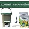 GuoYou 15L Compost Bin with Bokashi EM for Kitchen Waste - Free Shipping