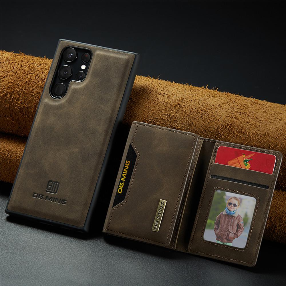 For 2 in 1 Detachable Magnetic Leather Case for Samsung Galaxy S20 S21 S22 S23 S24 Ultra Plus FE Wallet Cover Cards Holder Pocket