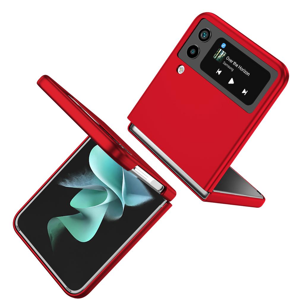 Thin PC Folding Case for Samsung Galaxy Z Flip 7 4 3 Flip7 FE Flip4 Flip3 5G Flip5 Flip6 Flip2 Flip 2 5 6 Mobile Phone Cover