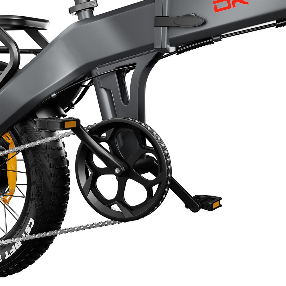 Electric Bicycle Drvetion BT20 20" 1000W Motor City E-Bike 48V 10AH LCD Display Shimano 7 Speed Hydraulic Brake Max Load 150Kg