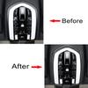 For Porsche Panamera 2010-2016 Carbon Fiber Front Reading Light Decorative Strips Car Interiors Accessories Decoration Sticker