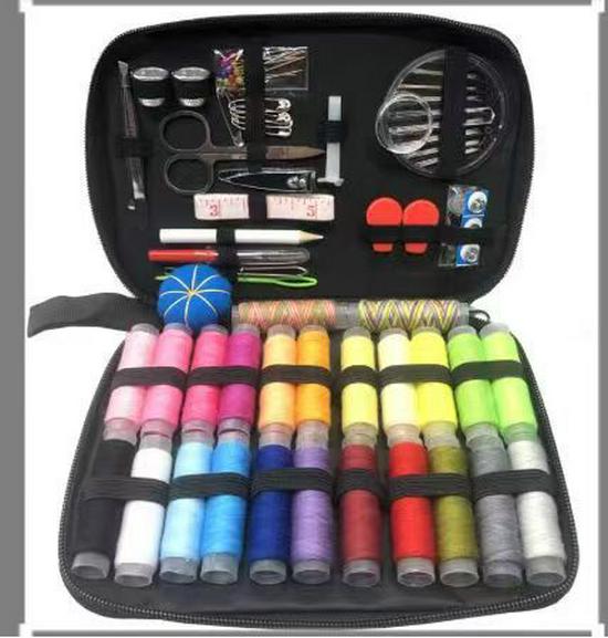 High-Quality Portable Needle and Thread Kit: Practical Sewing Box with Mini Family Tools