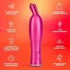 Vibromasseur - DUREX TOYS - Vibe &amp; Tease - Moderne - Noir