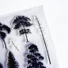 Tree Seedlings Transparent Clear Stamps Silicone Seals Roller Stamp for DIY Scrapbooking Photo Album
