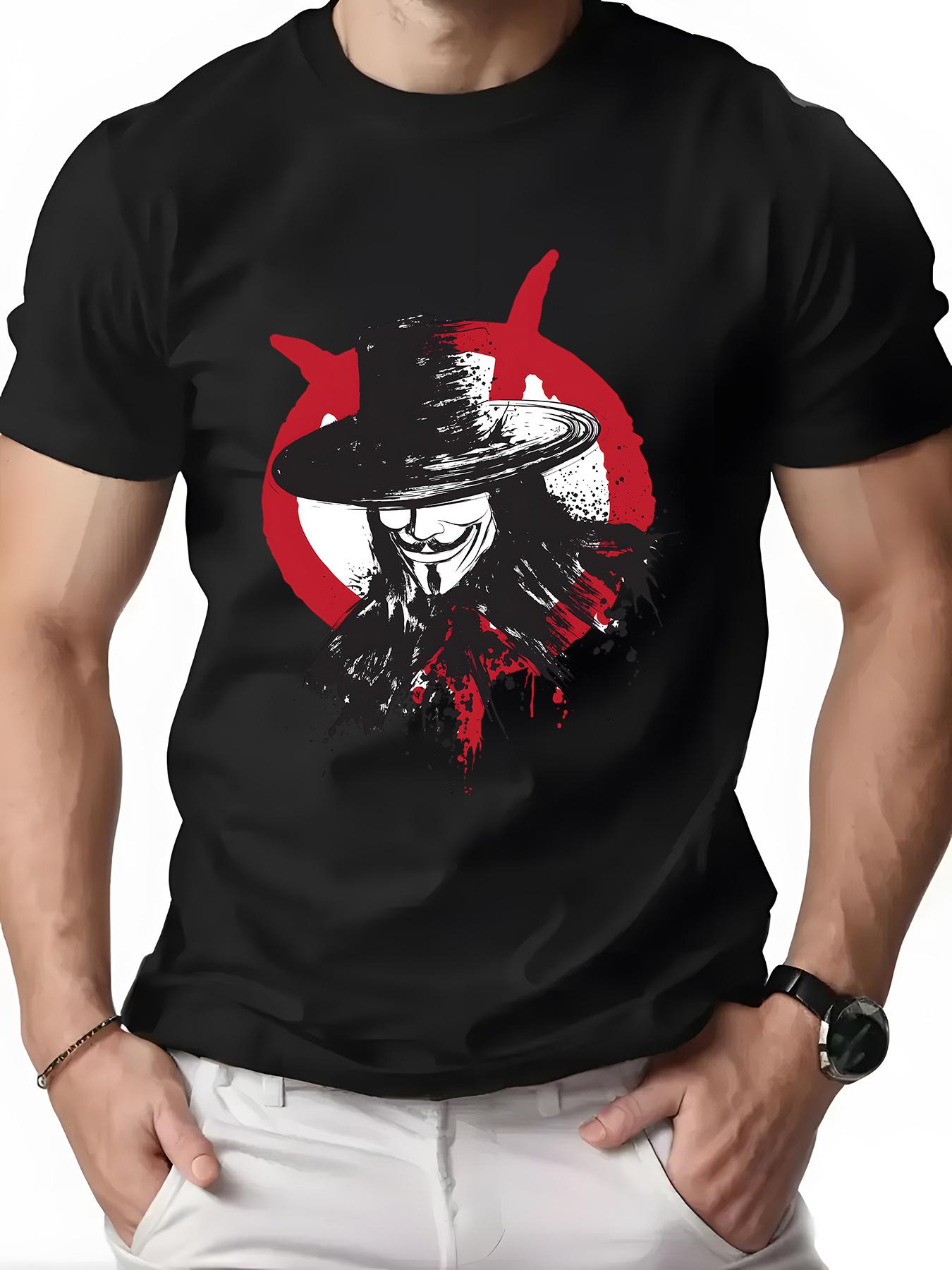 Graphic T-Shirt Inspired by V for Vendetta S