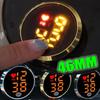 Mini Car Dashboard Clock Touch-Activated Digital Clock Stick-On Clock  for Car Boat Bike Truck