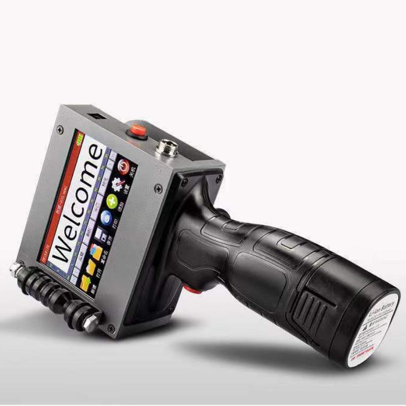Intelligent Handheld Inkjet Printer Production Date Bottle Cap Digital Automatic Coding Machine Portable Label Machine