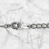 Used TASAKI pearl necklace silver color oval design