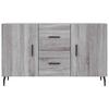vidaXL Sideboard Grey Sonoma 100x36x60 Cm Wood-based Material