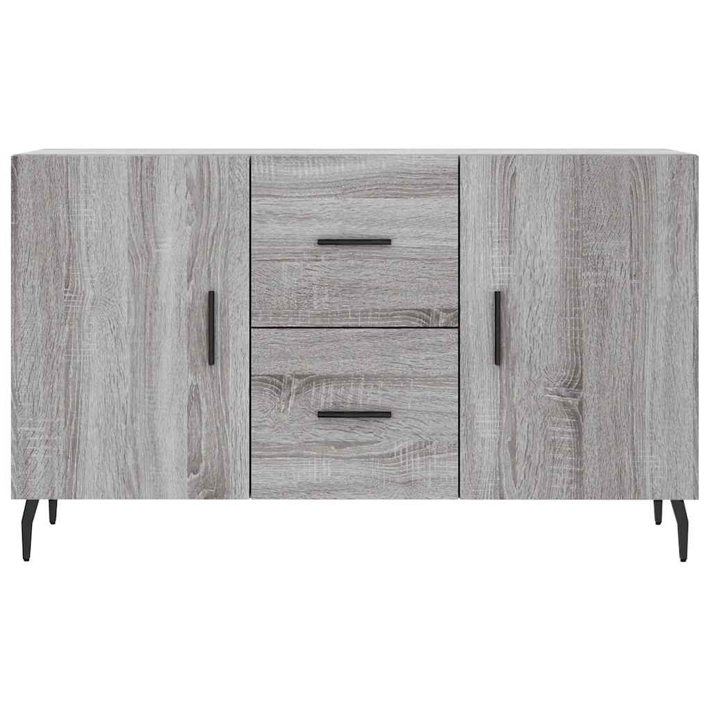 vidaXL Sideboard Grey Sonoma 100x36x60 Cm Wood-based Material