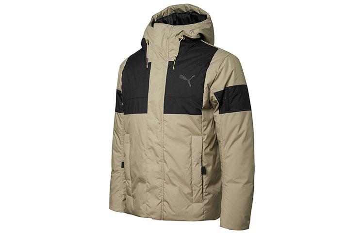 PUMA Essential+ Down Jacket Winter Men s Chestnut Mouse Gray 848762-40 XS