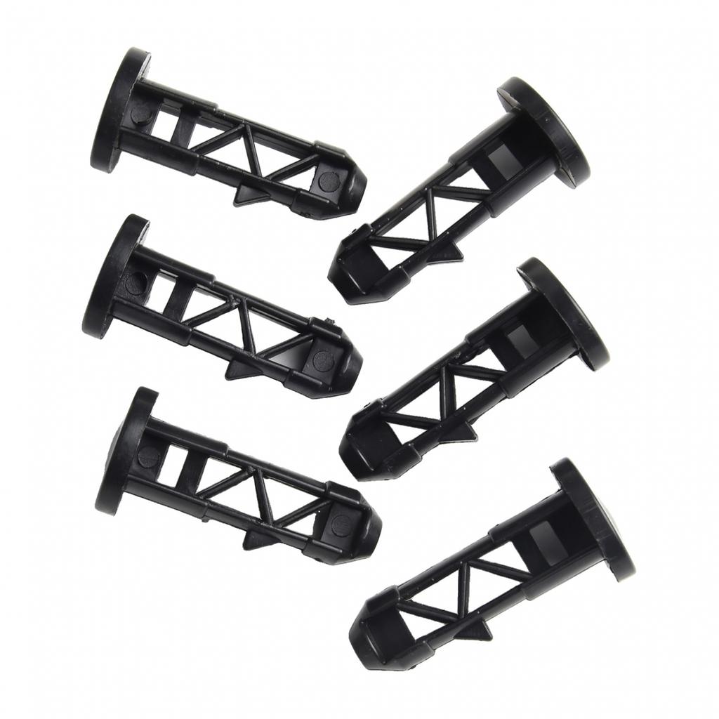 For 240L For Wheelie Bin Lid Black Plastic Hinge Pins Size 67mm by 31mm
