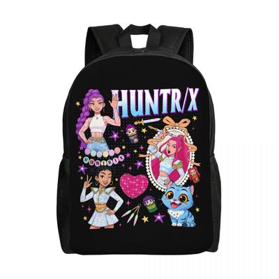 Individueller Kpop Hunter Demons Rucksack Für Männer Frauen Wasserabweisend Schule College Huntrix Tasche Druck Schultaschen