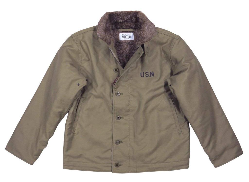 Made In Japan USN Back Boa Deck Jacket [Houston] N-1 XL(42) TN(Tan)