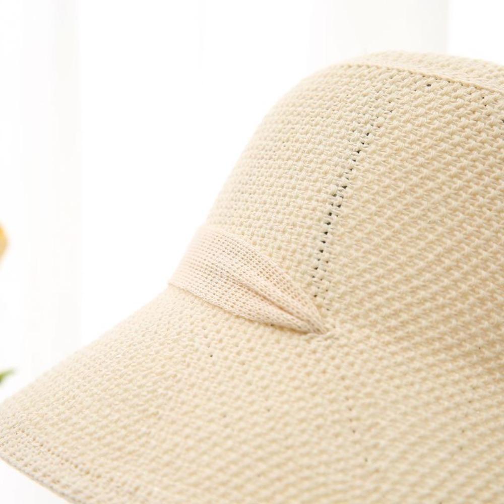 Sweet Fisherman Cap Summer Foldable Sunscreen Hat New Strap Bucket Cap Women