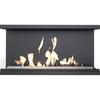 Wall Mounted Bioethanol Fireplace X-RAY TÜV