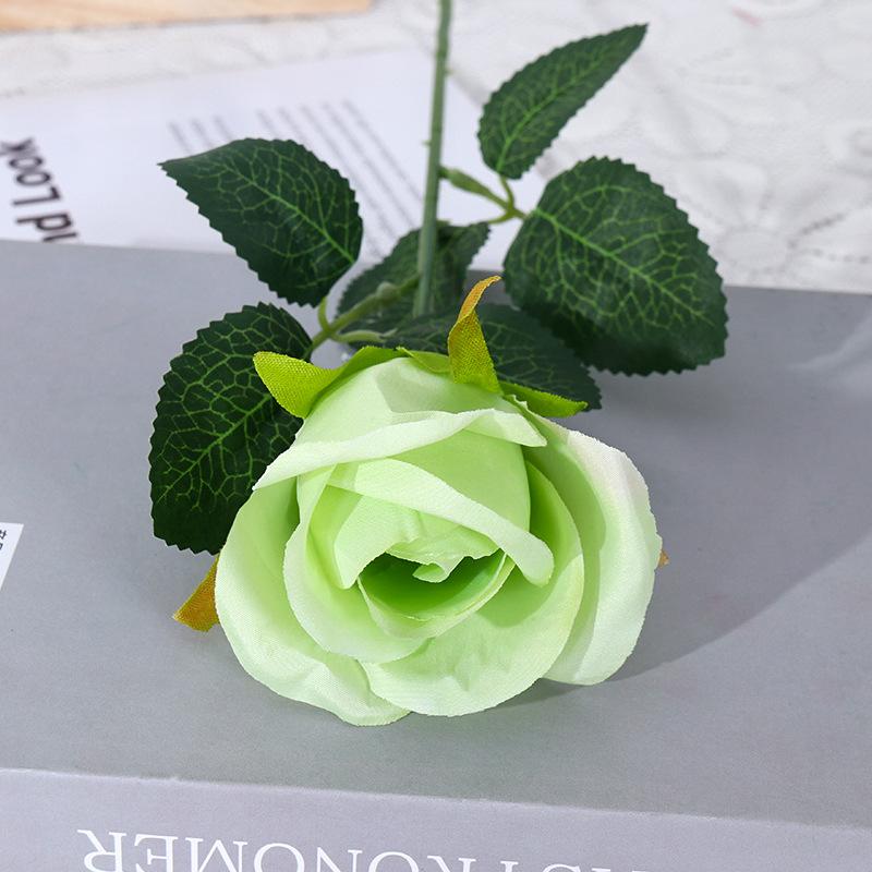 Artificial Rose Flowers Table Decoration, Fake Flower, Silk Flowers For Home Room Decor Wedding Decoration DIY