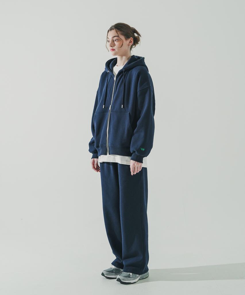 Wv Project Kani Zip-Up Hoodie Navy Mjhd7627