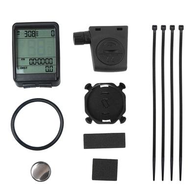 Fahrradtacho Kabellos Fahrradcomputer Wasserdicht LCD-Anzeige Multifunktionaler Fahrrad-Kilometerzähler