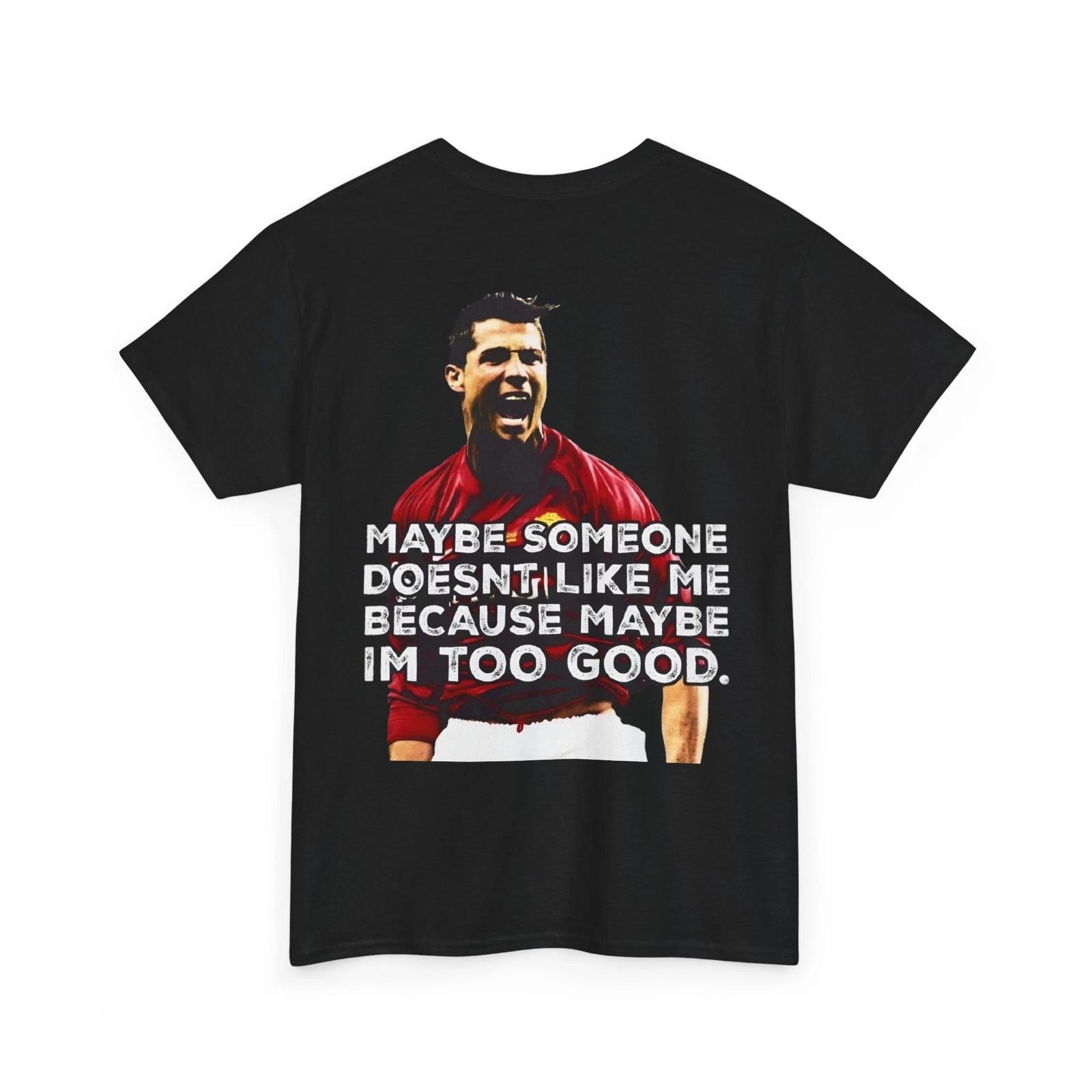 Cristiano Ronaldo Vintage Tshirt, CR7 T-shirt - Back Print - S