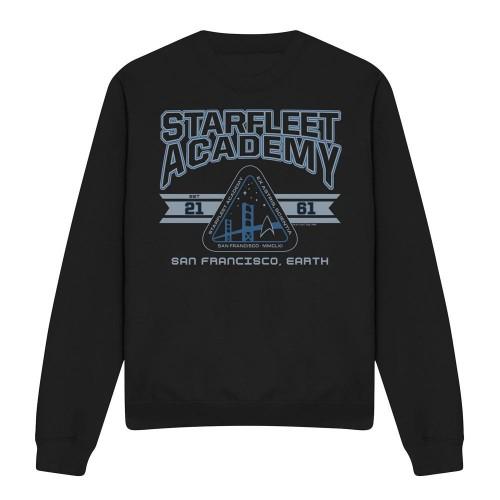 STAR TREK Unisex Adult Starfleet Academy Earth Sweatshirt